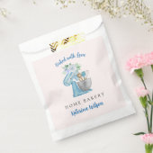 Heim-Bäckerei Blaue-Blumen-Mixer Geschenktütchen (Versiegelt)