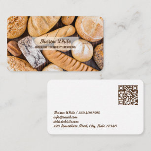 Heim-Bäckerei-QR Visitenkarte