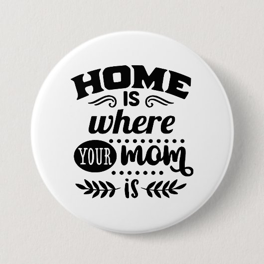 Heim-Mama Button (Vorderseite)