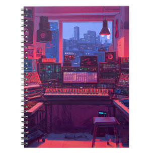 Heim-Musikstudio Notizblock