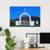 Heimaey Friedhof Poster (Heimbüro)