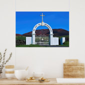 Heimaey Friedhof Poster (Küche)