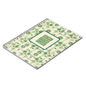 Heimarbeits-Notizbuch Notizblock (Linke Seite)