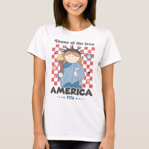 Heimat des freien Amerikas T-Shirt
