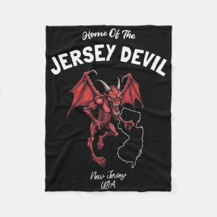 Heimat des Jersey Devil New Jersey USA Kryptid Fleecedecke