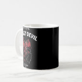 Heimat des Jersey Devil New Jersey USA Kryptid Kaffeetasse (Vorderseite Links)