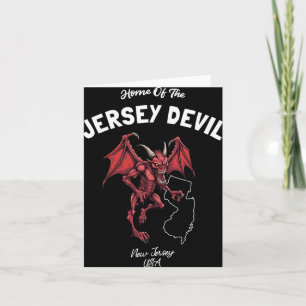 Heimat des Jersey Devil New Jersey USA Kryptid  Karte