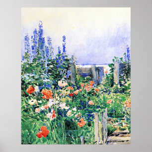 Heimat des Kolibris von Childe Hassam Poster