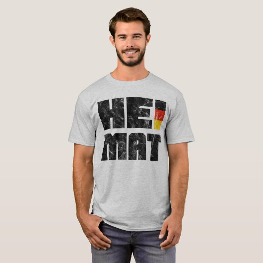 Heimat, Deutschland, Zuhause, Heimat T-Shirt (Vorne ganz)