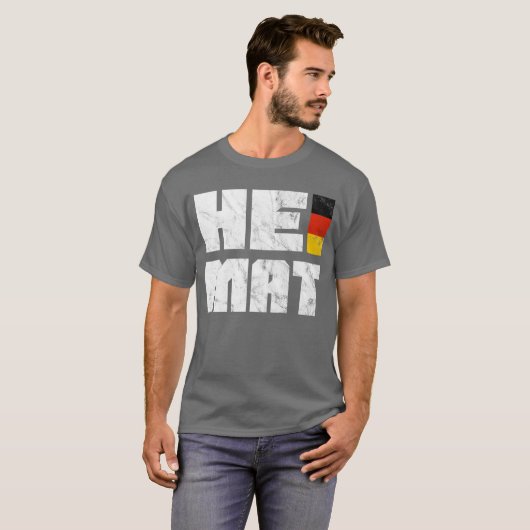 Heimat, Deutschland, Zuhause, Heimat T - Shirt (Vorne ganz)