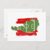 Heimat Fußball Österreich - Postkarte (Vorne/Hinten)