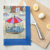 Heimat Jersey Shore Geschirrtuch (Viertel Falte)