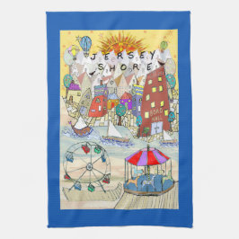 Heimat Jersey Shore Geschirrtuch