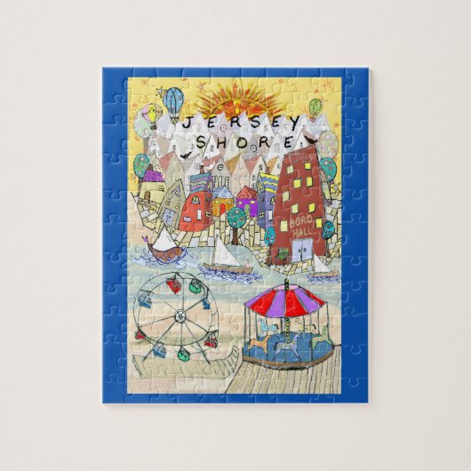 Heimat Jersey Shore Puzzle (Vertikal)