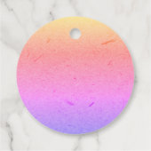 Heimat mit Liebe | Rainbow Kraft Paper Danke Geschenkanhänger (Rückseite)