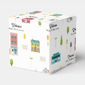 Heimat Nachbarschafts-Kinderdusche Geschenkschachtel (Rückseite)
