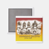 Heimat Security Apache Magnet (Vorderseite/Rückseite)