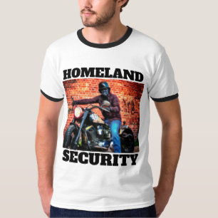 HEIMAT SECURITY BIKER MOTORRÄDER T - SHIRT