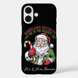 Heimat Security hat mich in die lustige Liste gese iPhone 16 Hülle