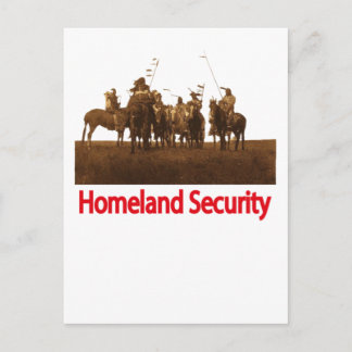 Heimat Security-Karte Postkarte