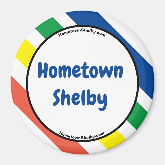 Heimat Shelby Fun Colors Magnet (Vorne)