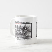 Heimat-Sicherheit 1492 Kaffeetasse (Vorderseite Links)