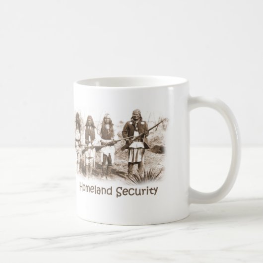 Heimat-Sicherheit Apache Kaffeetasse (Rechts)