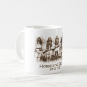 Heimat-Sicherheit Kaffeetasse (Vorderseite Links)