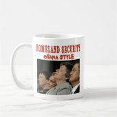 HEIMAT SICHERHEIT KAFFEETASSE (Links)