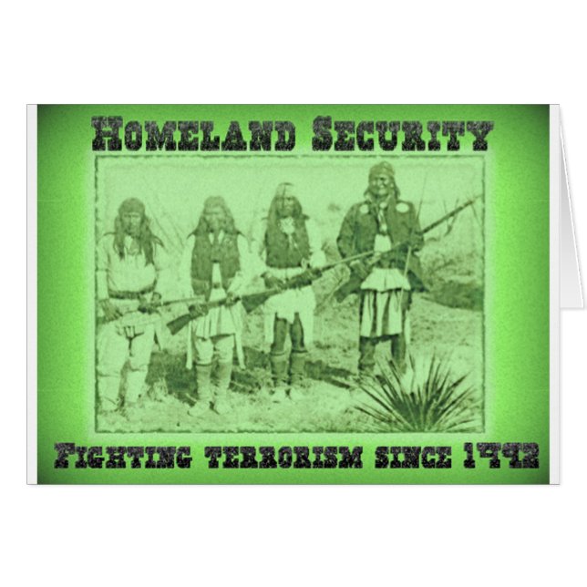 Heimat-Sicherheits-kämpfender Terrorismus seit (Vorderseite (Horizontal))