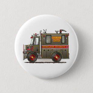 Heimat-Sicherheits-LKW-Knopf-Button Button