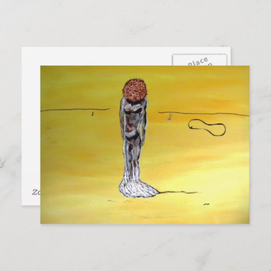 Heimat von Dali Postkarte (Vorne/Hinten)