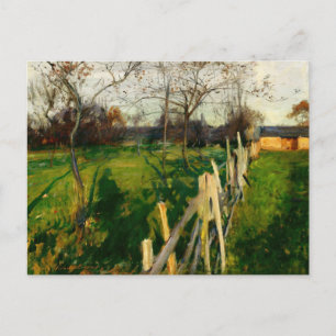 Heimatfelder von John Singer Sargent Postkarte