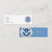 Heimatstupidity-dünne Visitenkarten Mini Visitenkarte (Vorne/Hinten)