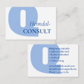 Heimdal Consult Business Card Visitenkarte (Vorne/Hinten)
