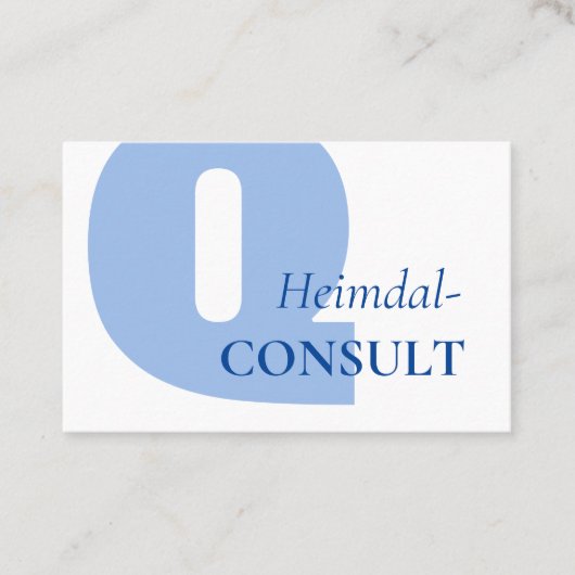 Heimdal Consult Business Card Visitenkarte (Vorderseite)