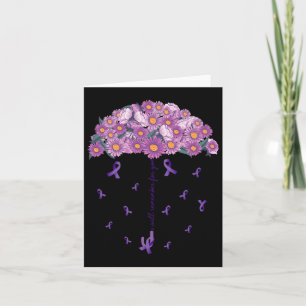 Heimerheimer Awareness Blume Umbrella I Will Reme Karte