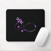 Heimerheimer Awareness Dragonfly Sie dürfen nicht Mousepad (Mit Mouse)