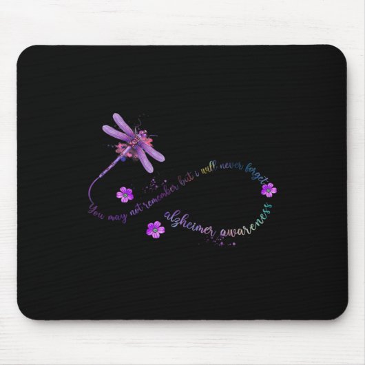 Heimerheimer Awareness Dragonfly Sie dürfen nicht Mousepad (Vorne)