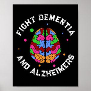 Heimerheimer Awareness Endheimer Kampf gegen Demen Poster