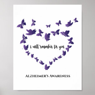 Heimerheimer Awareness Ich werde mich für dich mer Poster