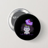 Heimerheimer Awareness Niedlich Elephant, an den i Button (Vorne & Hinten)