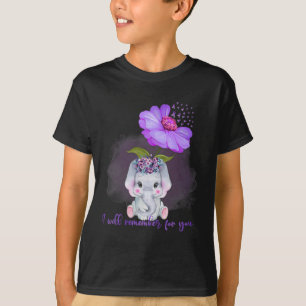 Heimerheimer Awareness Niedlich Elephant, an den i T-Shirt