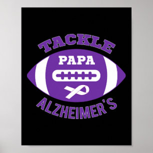 Heimerheimer Awareness Print Papa Heimerheimer's A Poster