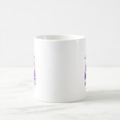 Heimerheimer Awareness Rainbow wird nie vergessen  Kaffeetasse (Mittel)