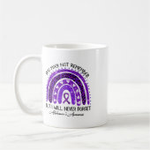 Heimerheimer Awareness Rainbow wird nie vergessen  Kaffeetasse (Links)