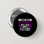 Heimerheimer-Bewusstsein - Heimerheimer-Krankheit Button (Vorne & Hinten)