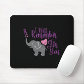 Heimerheimer-Bewusstsein Ich werde mich für dich m Mousepad (Mit Mouse)