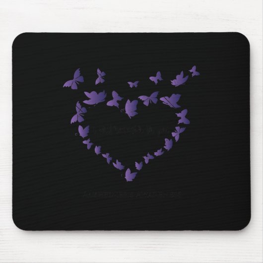 Heimerheimer-Bewusstsein Ich werde mich für dich s Mousepad (Vorne)