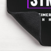 Heimerheimer-Bewusstsein - Lila Heimerheimer Mousepad (Ecke)
